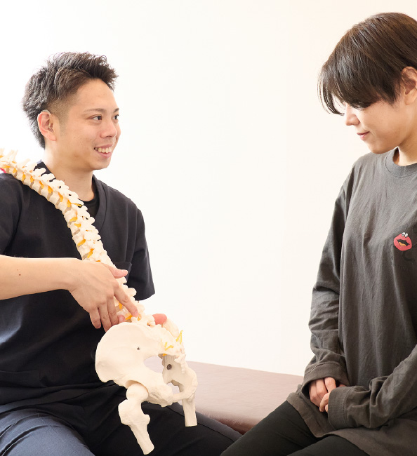 国家資格取得者が施術
